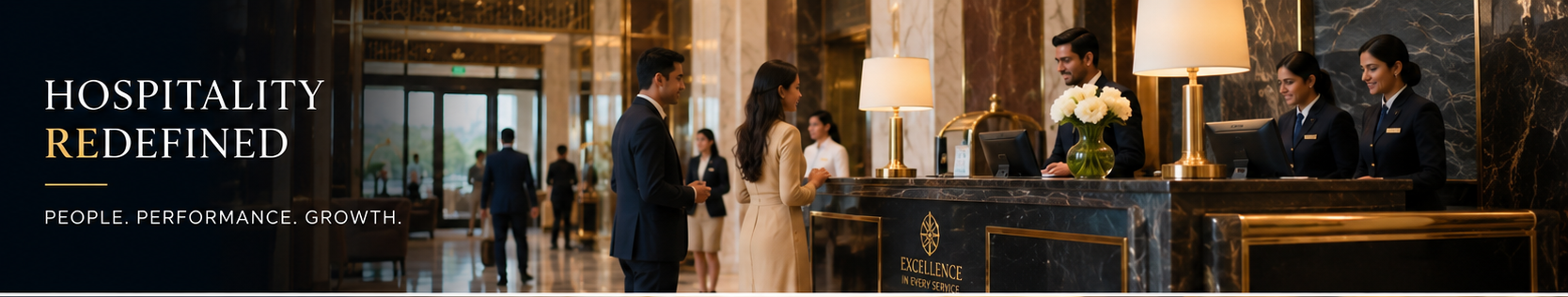 Hospitality Redefined — People. Performance. Growth.